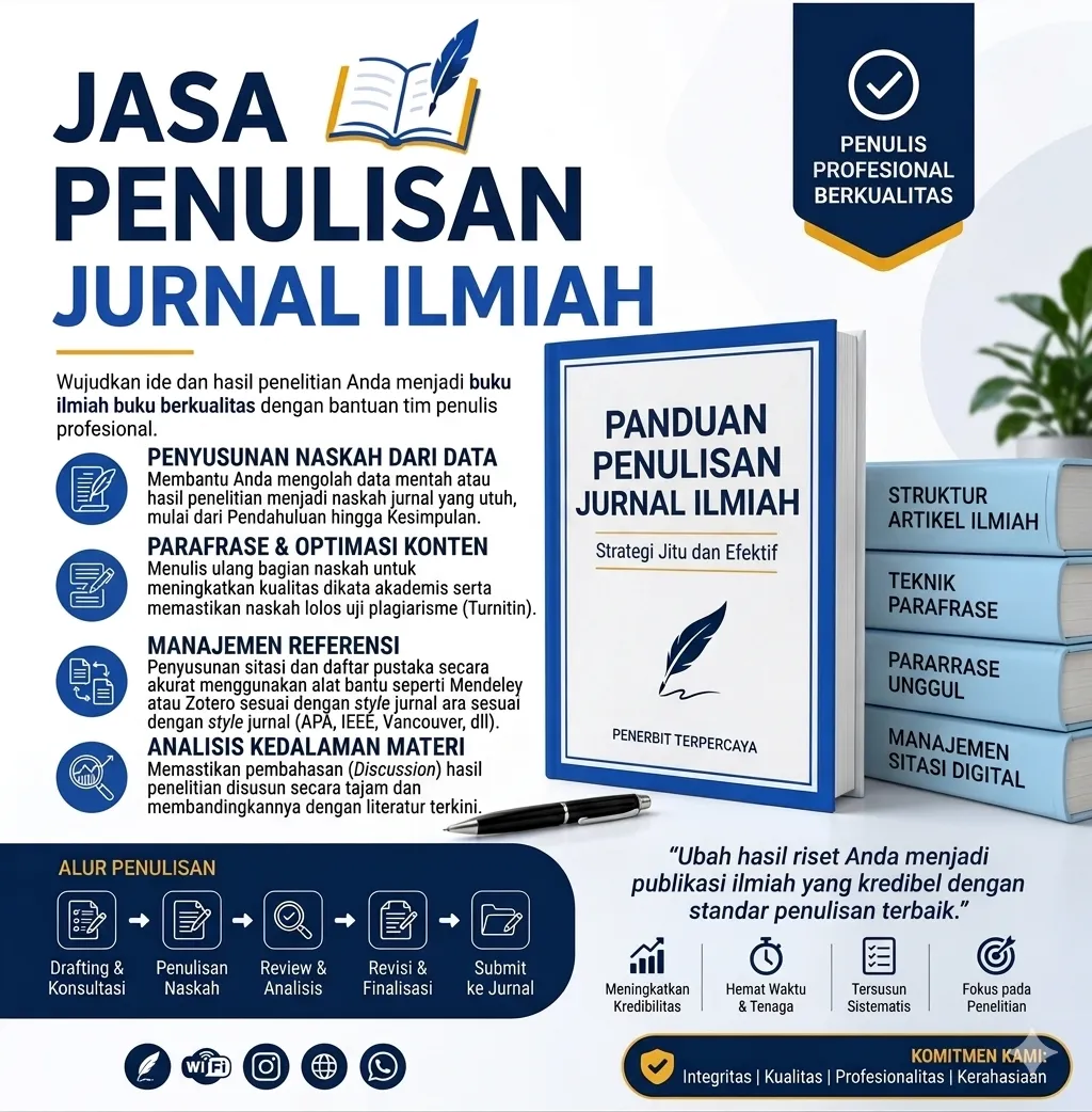 Jasa Penulisan Jurnal Ilmiah