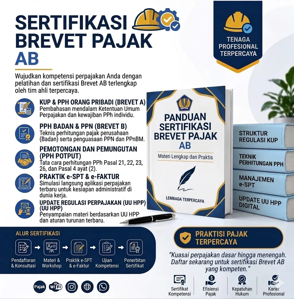 Layanan Sertifikasi Brevet Pajak AB